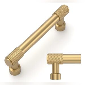 🆕 Champagne Bronze Knurled Cabinet handle